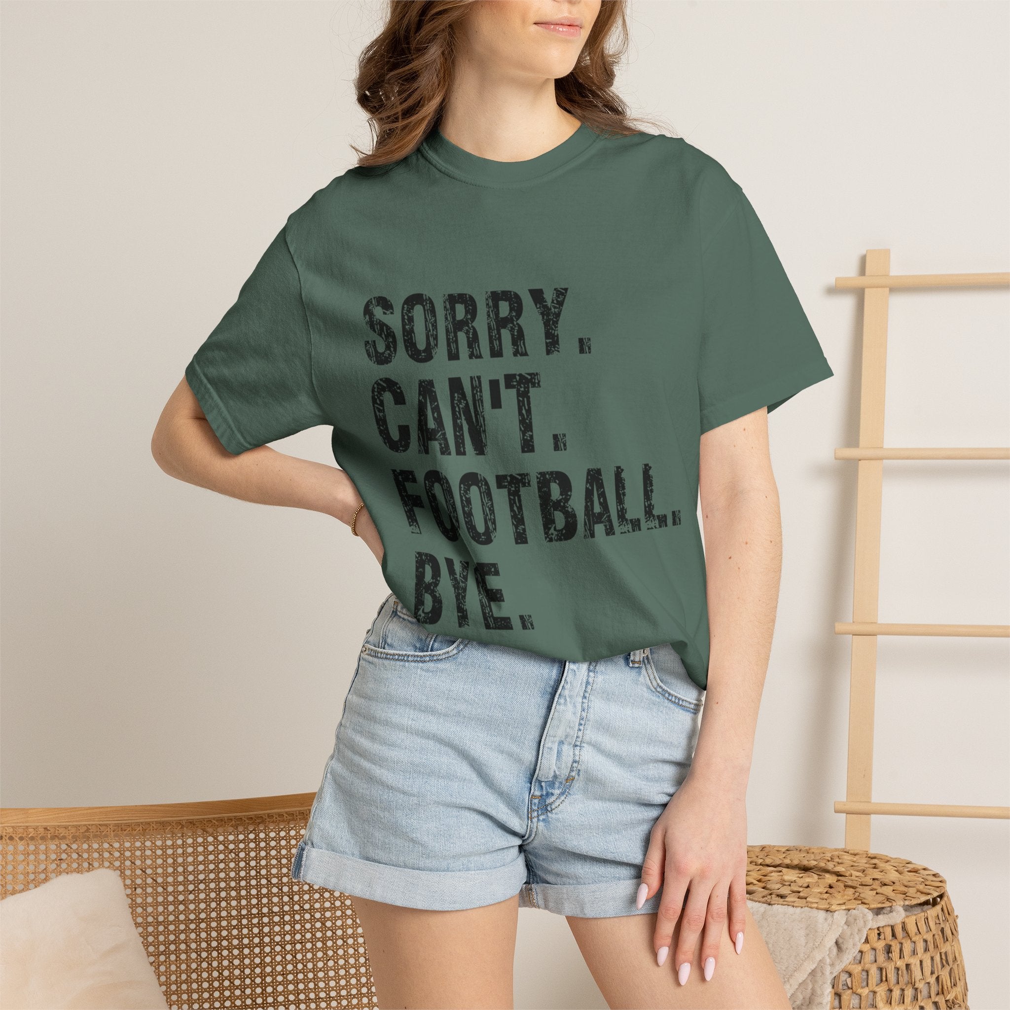 Sorry. Can't. Football. Bye. T-Shirt