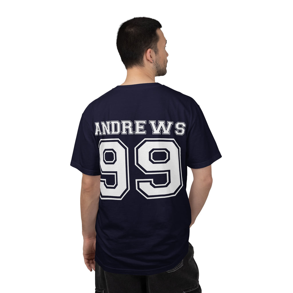Ritchie Rebels Custom Varsity T-Shirt — Andrews 99 Team Jersey Tee