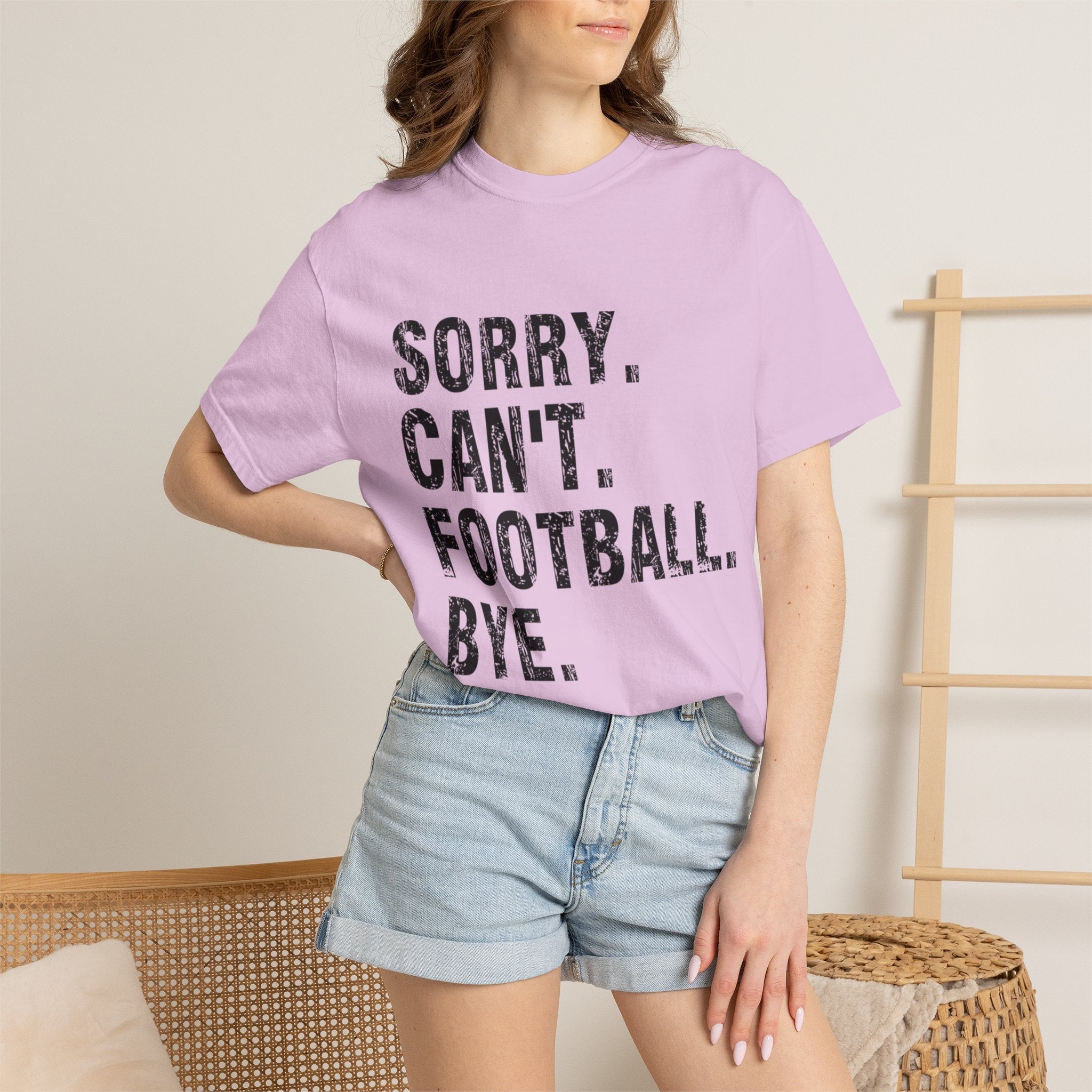Sorry. Can't. Football. Bye. T-Shirt