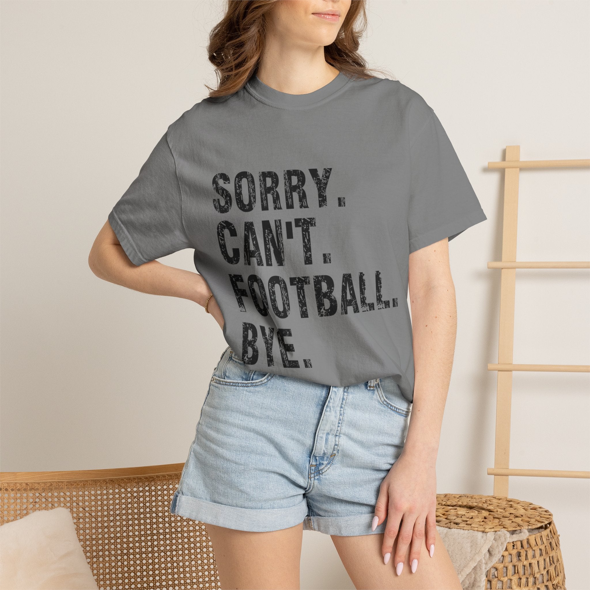 Sorry. Can't. Football. Bye. T-Shirt