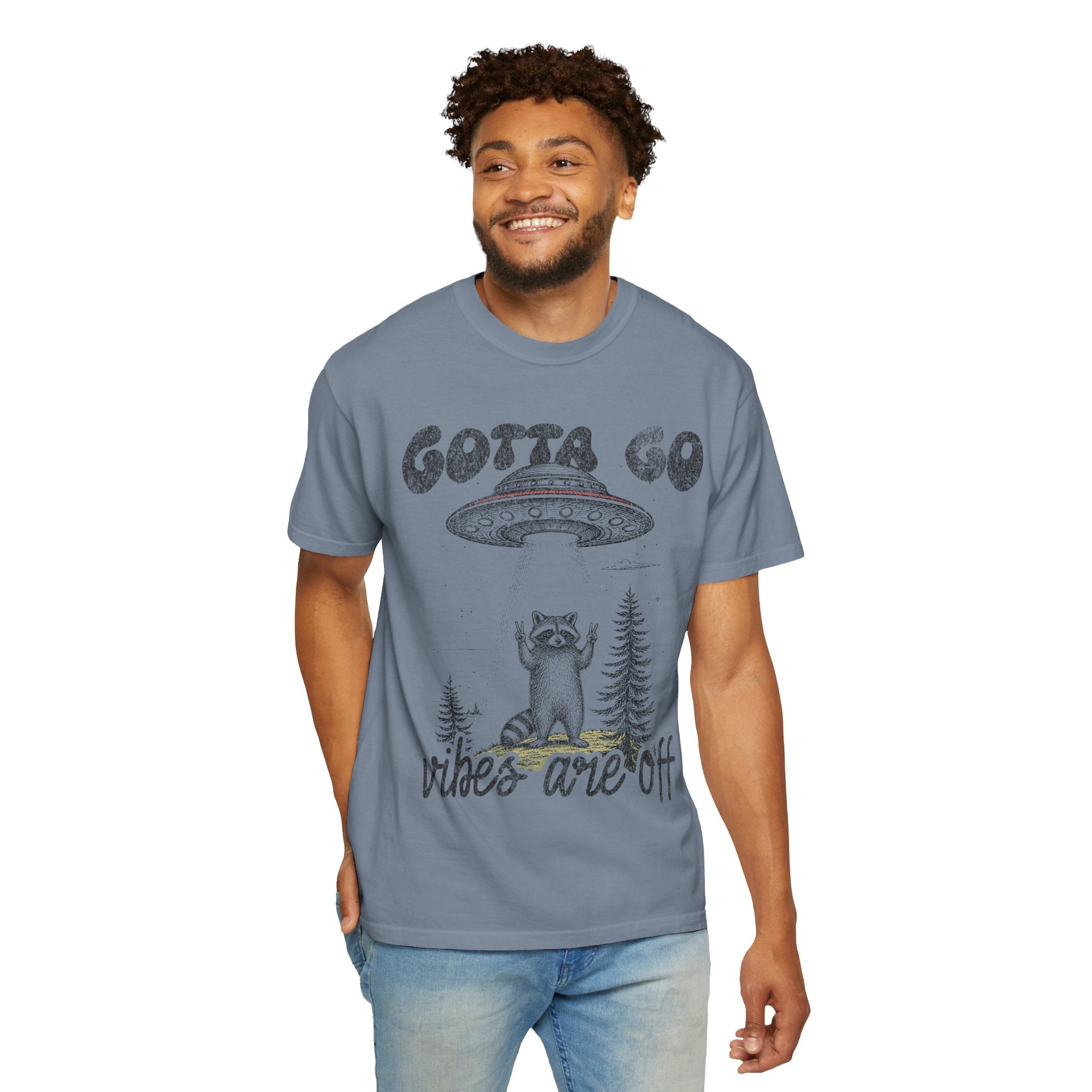 Gotta Go UFO Cat T-Shirt
