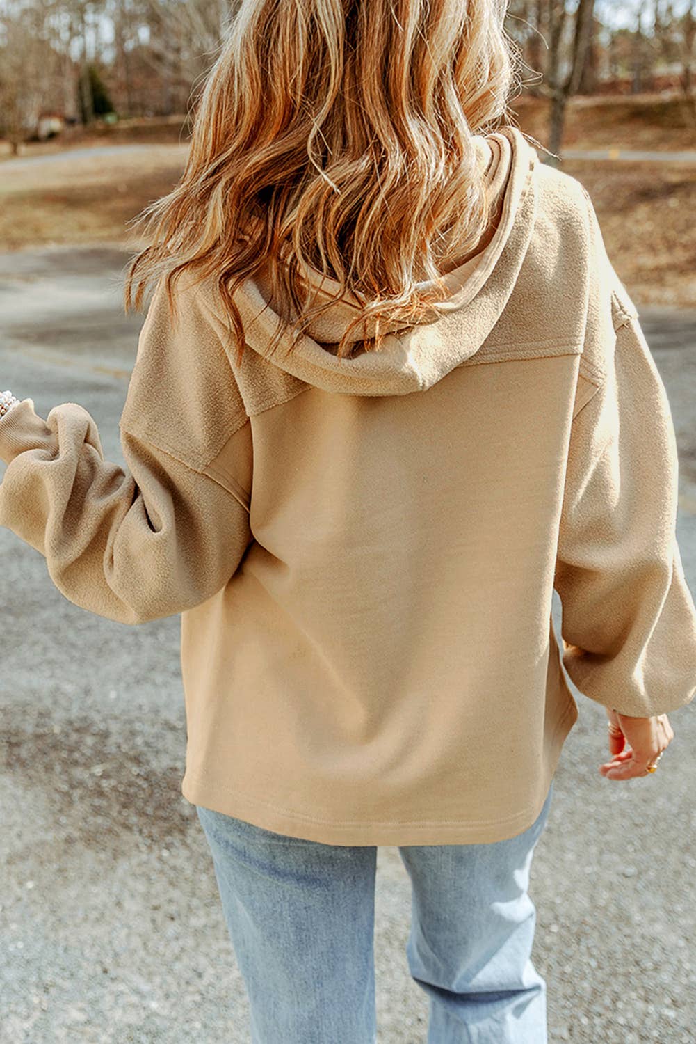 Zip Up Jacket - Tan