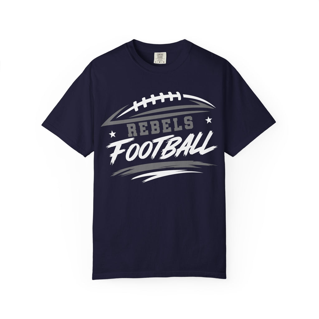 Rebels Football T-Shirt — Team Spirit High School Football Tee