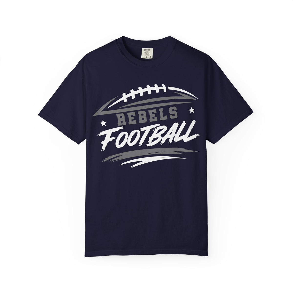 Rebels Football T-Shirt — Team Spirit High School Football Tee