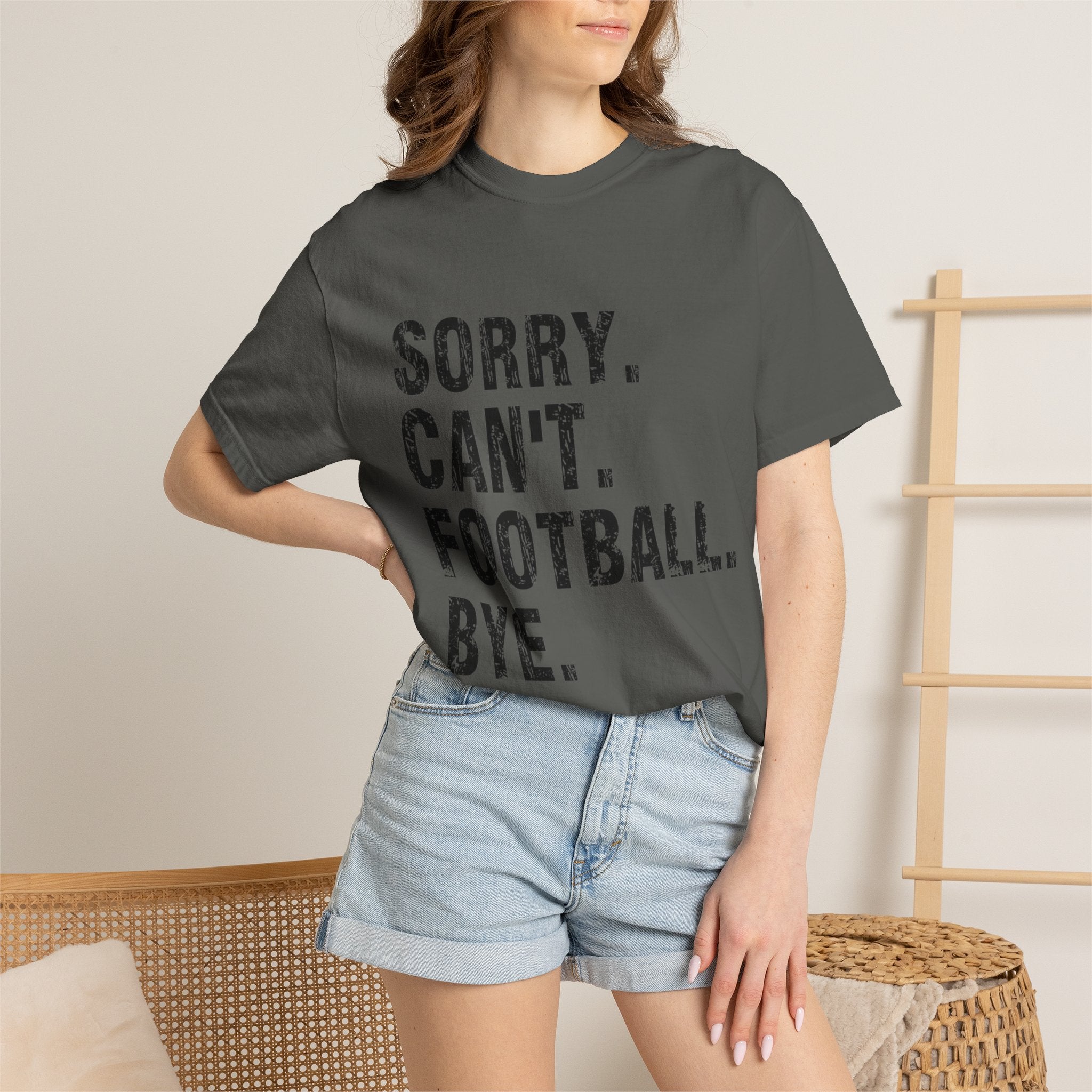 Sorry. Can't. Football. Bye. T-Shirt