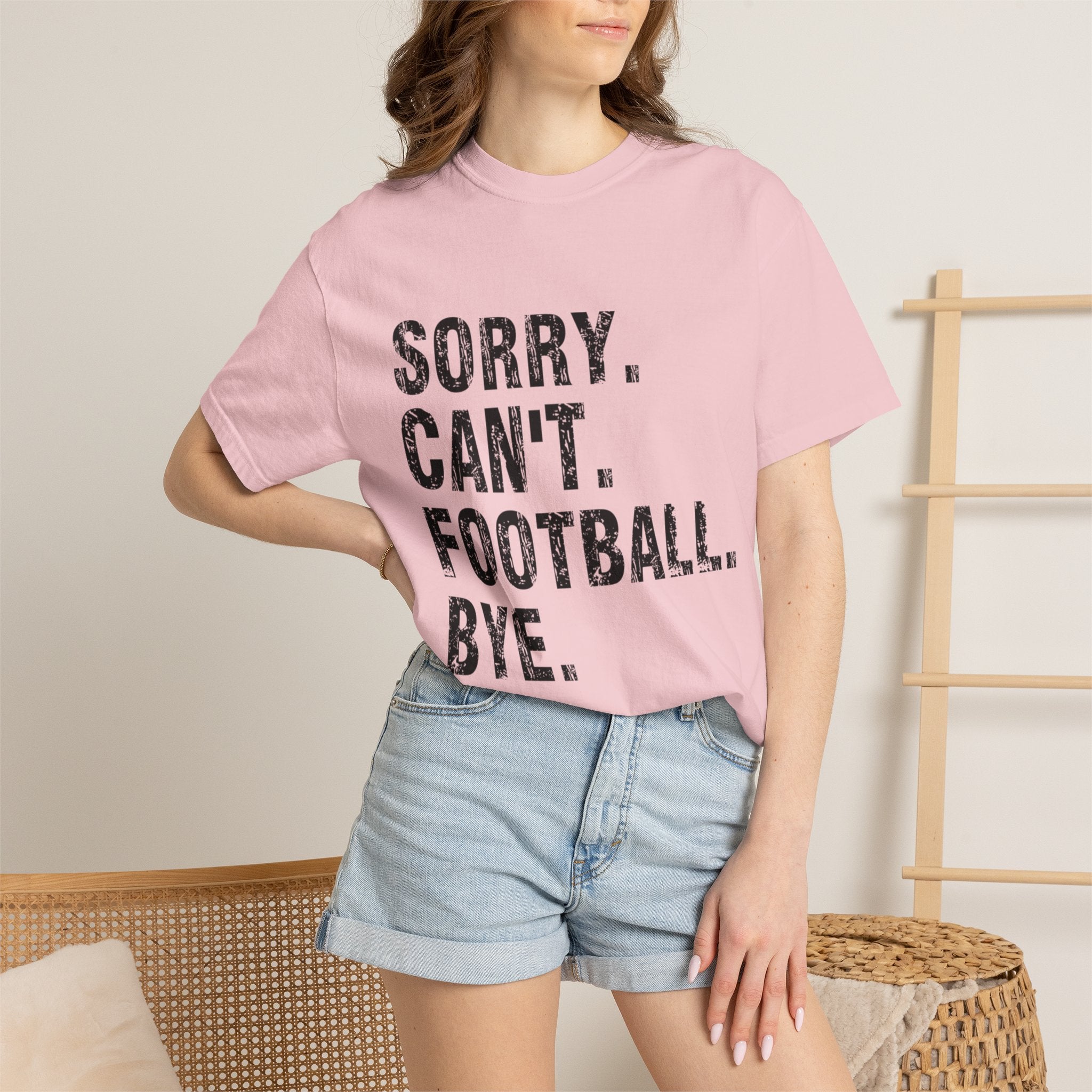 Sorry. Can't. Football. Bye. T-Shirt