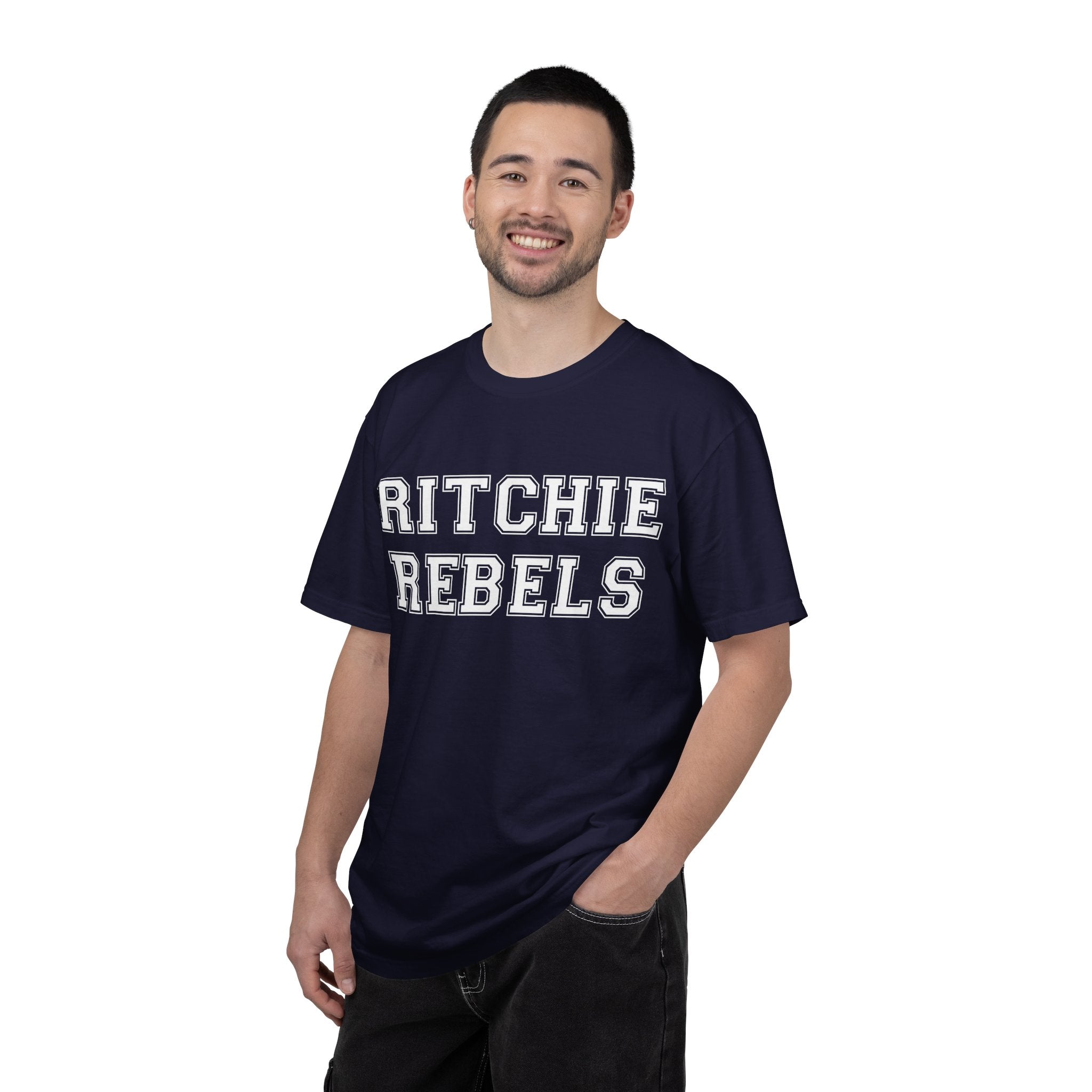 Ritchie Rebels Custom Varsity T-Shirt — Andrews 99 Team Jersey Tee