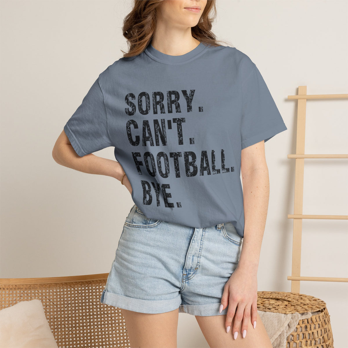 Sorry. Can't. Football. Bye. T-Shirt