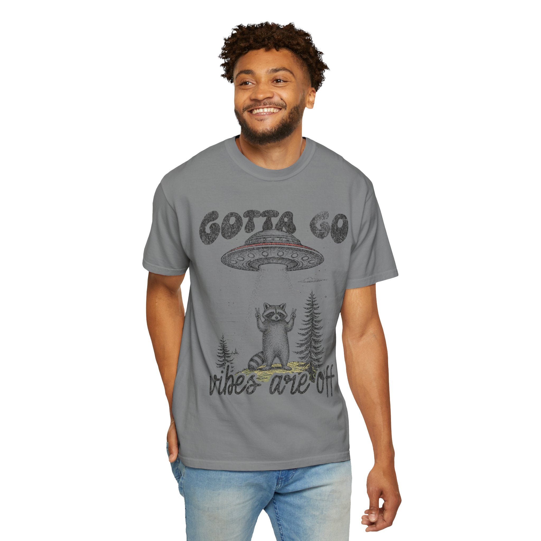 Gotta Go UFO Cat T-Shirt